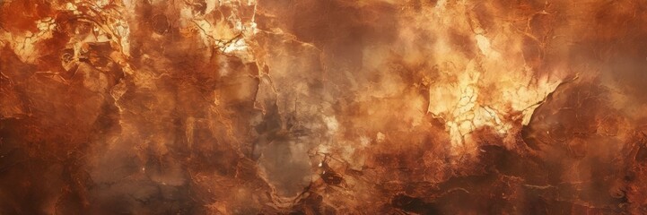 painting fire with red and orange background