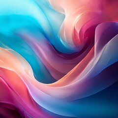 abstract background with colorful waves