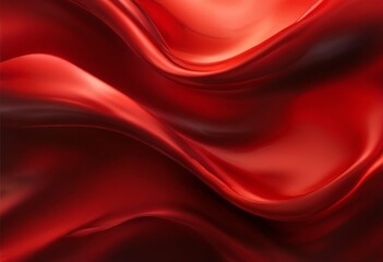 Obraz premium red silk fabric background
