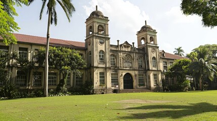 Prominent landmarks of historical school buildings and their cultural significance.