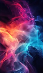 Obraz premium colorful smoke background