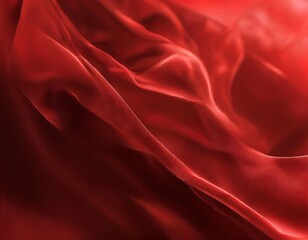 Obraz premium red silk fabric texture