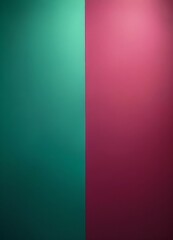 Obraz premium green and red wall with light