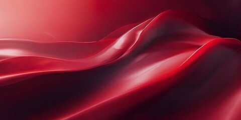 red silk fabric background