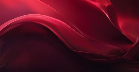 red abstract background with smooth