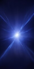 blue background with star burst