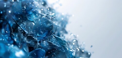 blue water drops wallpaper