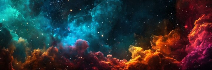 Obraz premium colorful space wallpapers