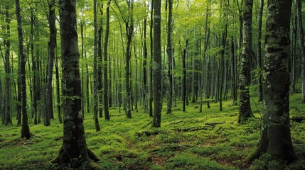 Obraz premium The beauty and mystery of forests have inspired countless stories, myths, and legends throughout human history.