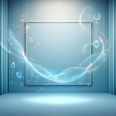 abstract blue background with space for text
