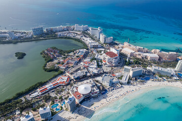 Turquoise Waves at Sunset: Playa Forum in Cancún © mardoz