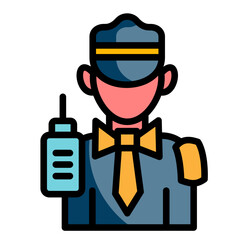 Security Staff Icon