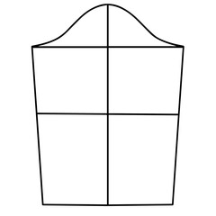 Fashion shirt sleeve pattern prototype