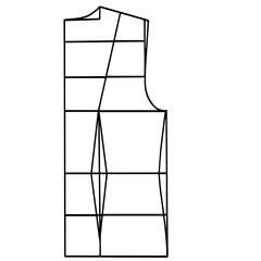 Back shirt pattern prototype