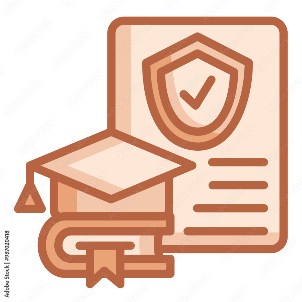 Poster safety programs icon