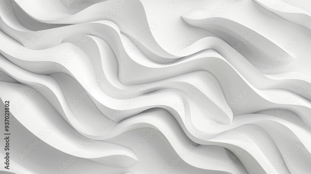 Poster white 3d background vector abstract pattern texture
