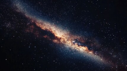 Milky Way Galaxy - A Night Sky Wonder