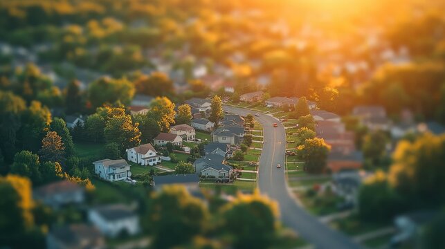 A neighborhood watch meeting, with residents discussing safety and looking out for one another, showcasing the trust and cooperation within a community