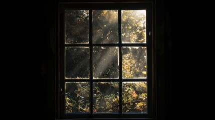 Sunbeams Through a Window