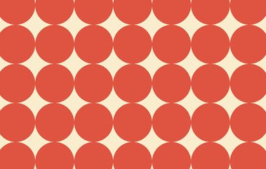 Background circle repeat pattern retro unique design with blank background