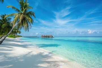 Obraz premium Maldives Tranquil Paradise