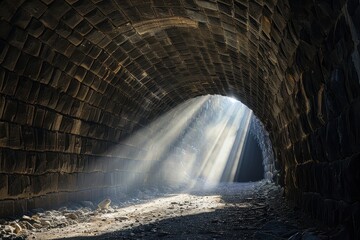 Dramatic Tunnel Silhouette