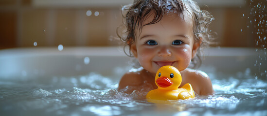 Generative AI, Bath Time with the Yellow Duck