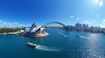 Fototapeta premium Sydney Opera House and