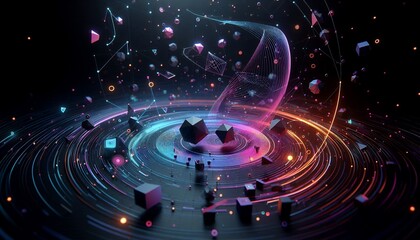 Abstract dark background