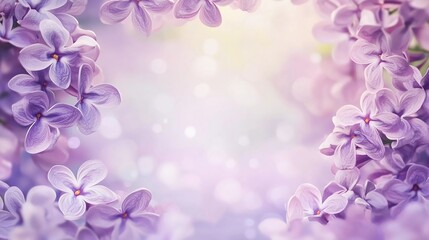 Lilac flowers background which is very beautiful