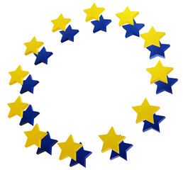 stars of the flag of the European union, EU, Europe