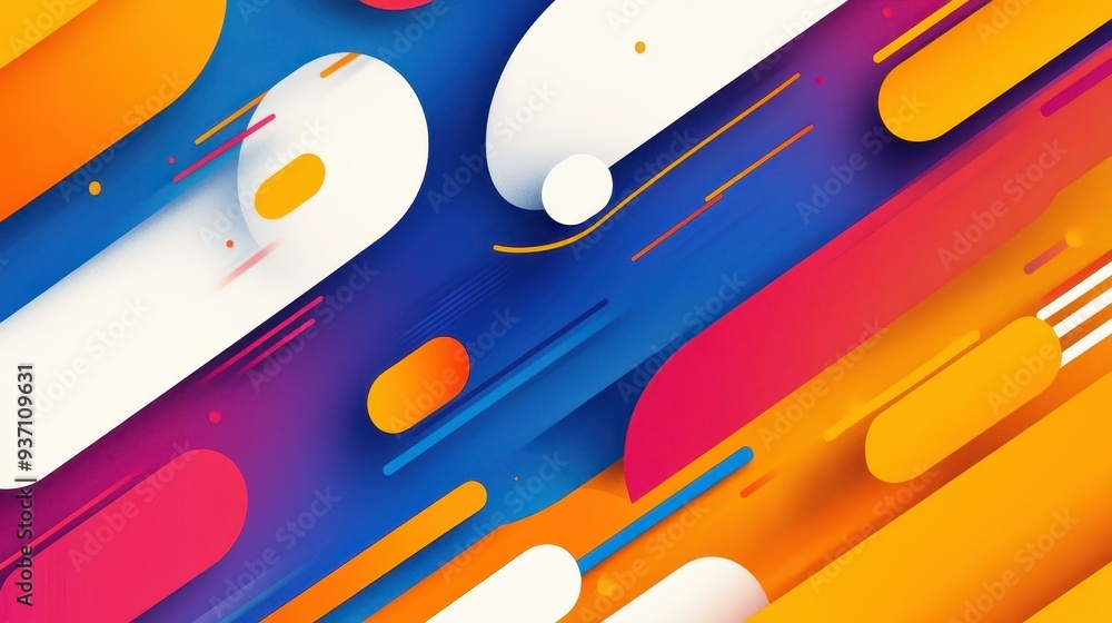 Poster dive into sharp lines and playful textures with this stunning motion design, ideal for a modern digi