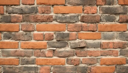 Fototapeta premium Weathered charm of a brick wall