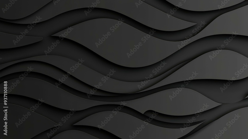 Poster discover a chic black vector design, featuring sleek layers and textures that add a modern touch to 