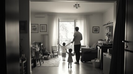 Happy Family Enjoying Time