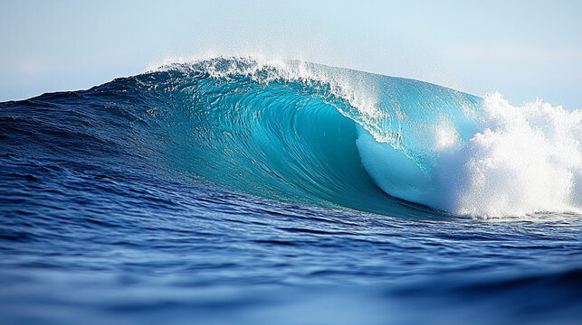 powerful ocean wave crashing against the shore, symbolizing nature's raw force and the chaos of the unpredictable sea