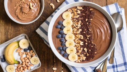 Fototapeta premium Deliciously healthy dessert options