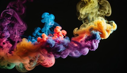  Vibrant Smoke Art in Motion