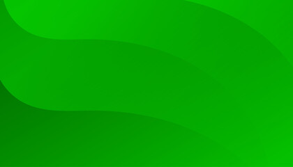 Abstract green background with waves. Eps10 vector