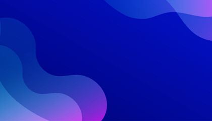 Abstract blue background with wave.  Vector illustration