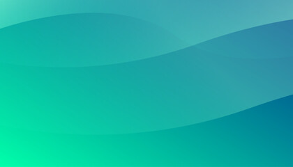 Abstract green background with waves. Eps10 vector