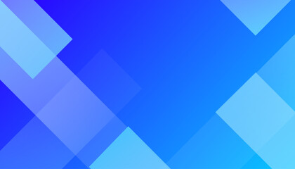 Obraz premium Abstract blue geometric shapes background. Vector illustration