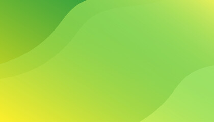 Green liquid color background. Dynamic shapes composition. Eps10 vector