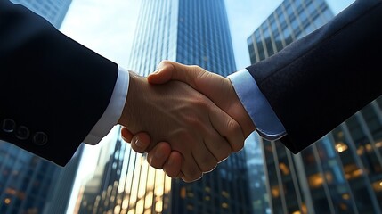 businessman handshake