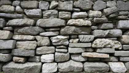 Fototapeta premium Stone wall timeless beauty enduring strength