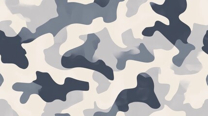 A camouflage pattern featuring shades of gray and cream.