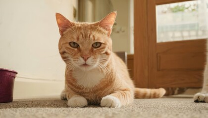  Curious kitty ready for adventure