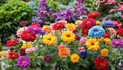  Vibrant garden of joy and color