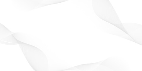 Line art striped graphic template. Vector illustration. Thin line wavy abstract vector background. Curve wave seamless pattern. 