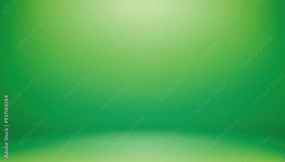 Poster use the background of an abstract blurred empty green gradient studio well.12